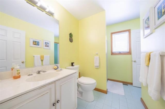 141 8th St, Avalon, NJ 08202 - bathroom featuring vanity and tile patterned flooring