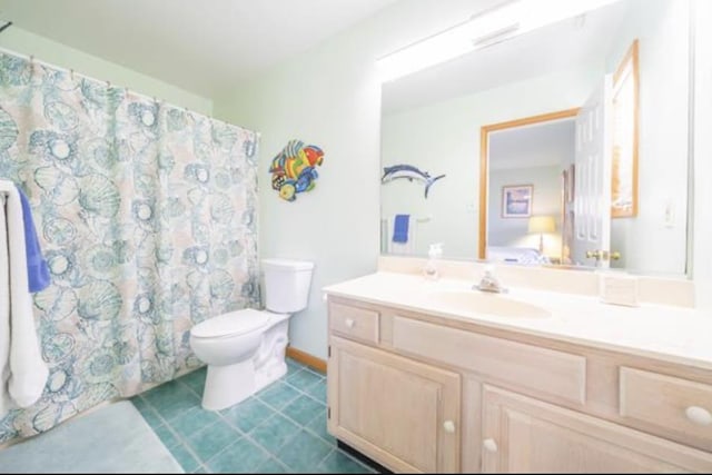 141 8th St, Avalon, NJ 08202 - full bathroom with vanity and a shower with shower curtain