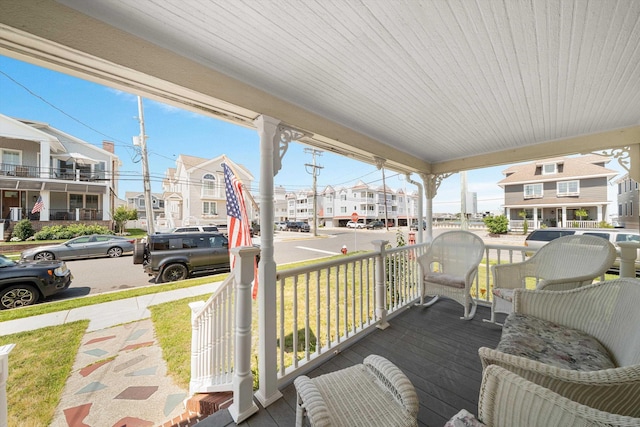 396 95th St, Stone Harbor, NJ 08247 - porch featuring a residential view