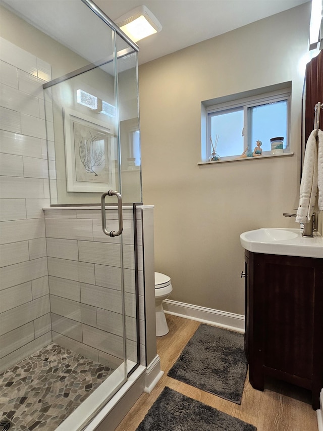 408 E 7th Ave, North Wildwood, NJ 08260 - full bath featuring vanity, toilet, and a shower stall