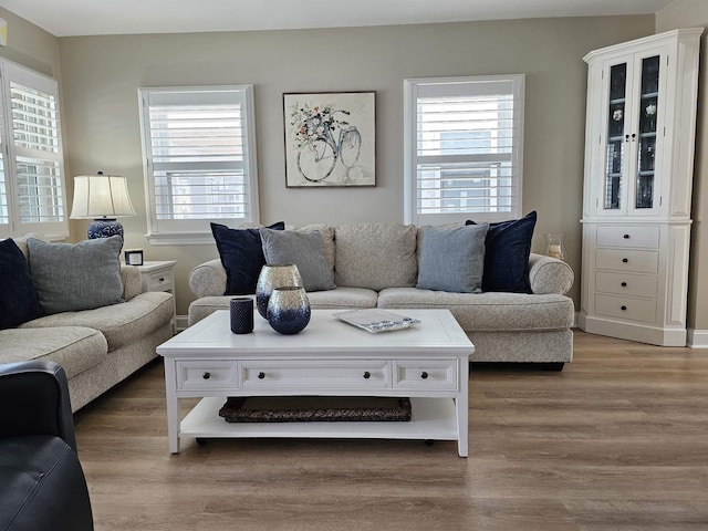 408 E 7th Ave, North Wildwood, NJ 08260 - living area with wood finished floors