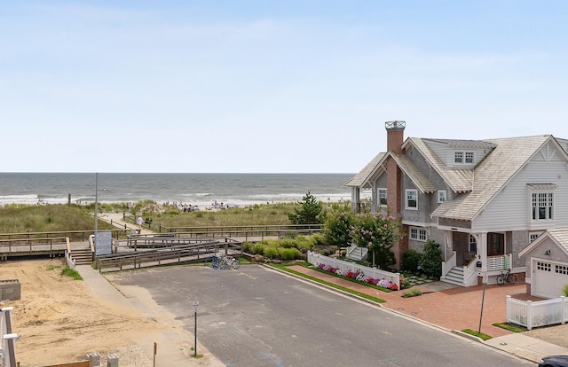 53 E 25th St, Avalon, NJ 08202 - water view featuring nearby beach