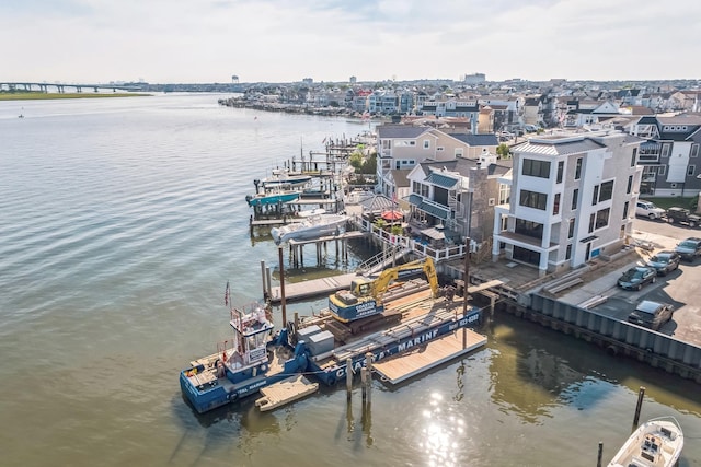 233 W 17th St, Ocean City, NJ 08226 - drone / aerial view of a nearby body of water