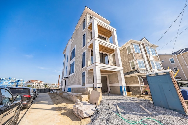 233 W 17th St, Ocean City, NJ 08226 - view of front of home featuring a balcony