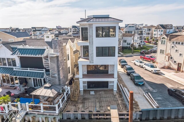 233 W 17th St, Ocean City, NJ 08226 - aerial perspective of suburban area