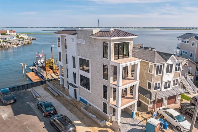 233 W 17th St, Ocean City, NJ 08226 - aerial view of a nearby body of water