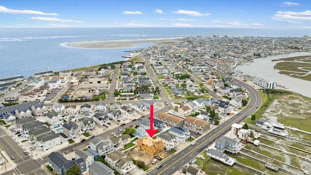 643 W Spruce Ave Unit Right, North Wildwood, NJ 08260 - aerial view of property's location with a large body of water