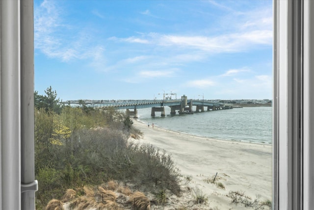 9400 Roberts Ave Unit 306, Sea Isle City, NJ 08243 - dock area featuring view of water and beach