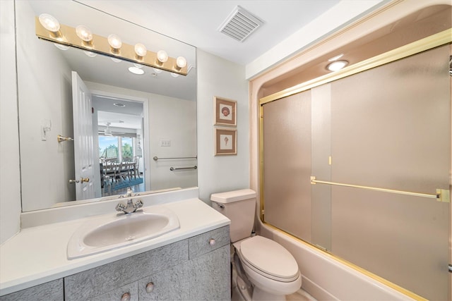 9400 Roberts Ave Unit 306, Sea Isle City, NJ 08243 - full bath featuring toilet, vanity, and bath / shower combo with glass door