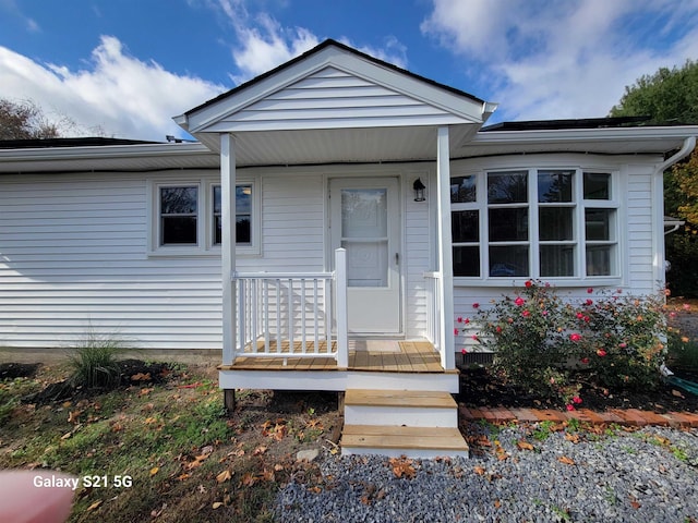 view of front of house