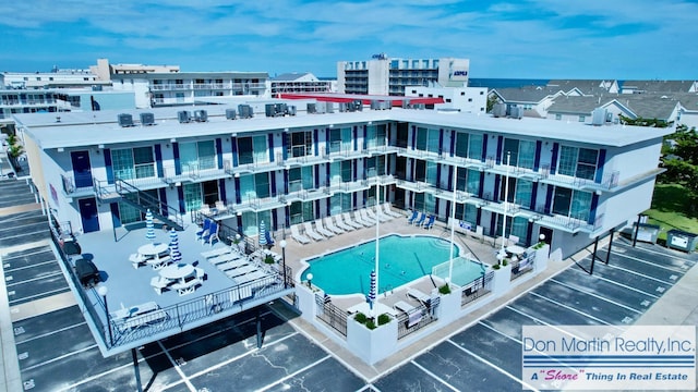 405 Ocean Ave Unit 206, North Wildwood, NJ 08260 - view of apartment building / complex featuring a community pool
