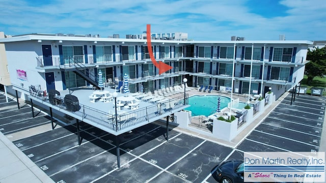 405 Ocean Ave Unit 206, North Wildwood, NJ 08260 - view of community pool