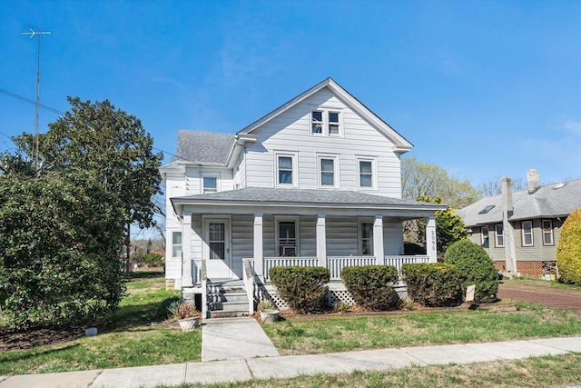 2090 Rte 50, Tuckahoe, NJ 08270 - view of front of property featuring a shingled roof and covered porch