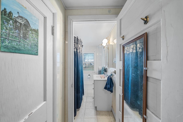 2090 Rte 50, Tuckahoe, NJ 08270 - bathroom featuring tile patterned floors and vanity