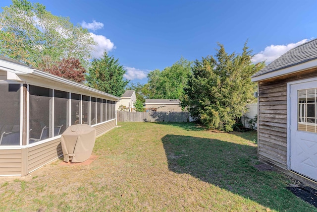 34 Holiday Rd, Villas, NJ 08251 - view of yard featuring a sunroom