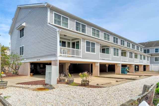 1520 Yacht Ave Unit 203, Cape May, NJ 08204 - rear view of property featuring driveway