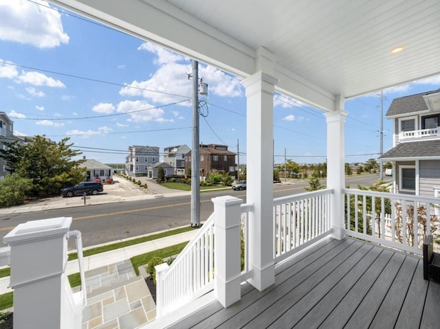 5765 Ocean Dr, Avalon, NJ 08202 - porch featuring a residential view
