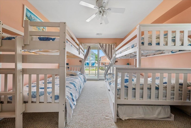 430 W Pine Ave, Wildwood, NJ 08260 - carpeted bedroom with access to outside