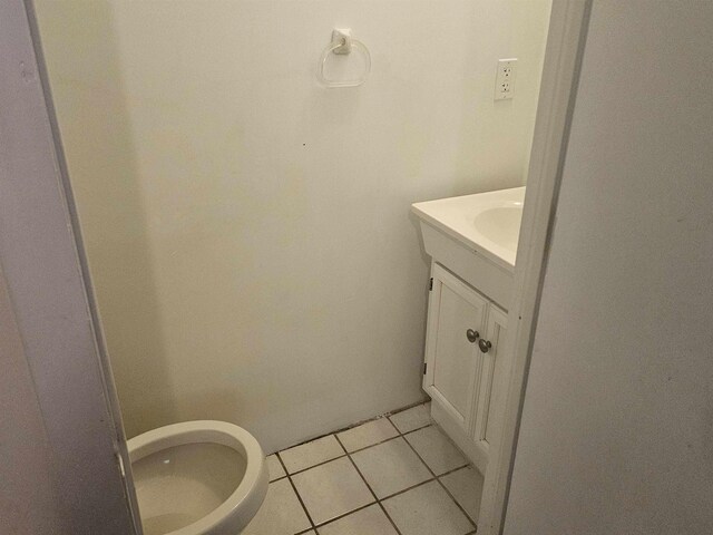 119 Hagen Rd, Clermont, NJ 08210 - bathroom featuring vanity, toilet, and tile patterned floors