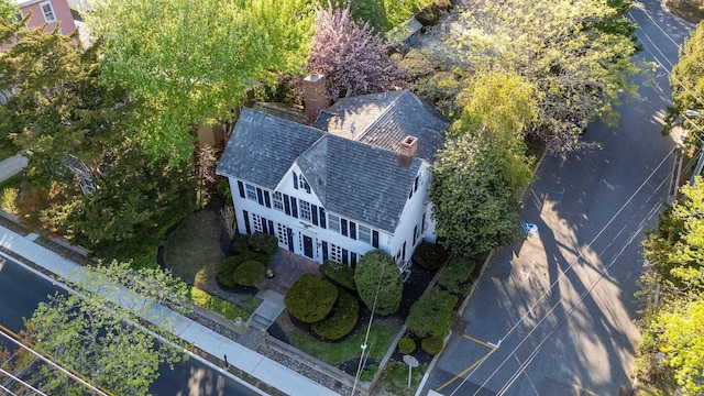 drone / aerial view