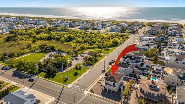 7423 Ocean Dr, Avalon, NJ 08202 - aerial view of residential area featuring unending shoreline