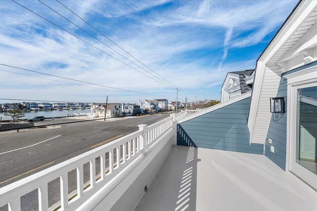10700 3rd Ave S, Unit South, Stone Harbor, NJ 08247 - balcony featuring a water view