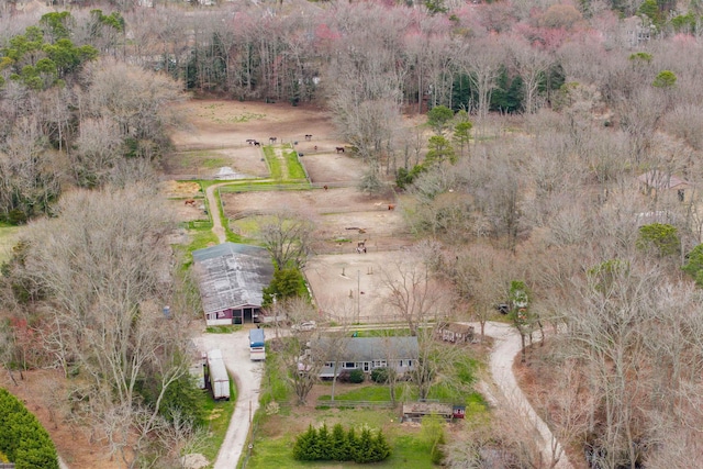 716 Dias Creek Rd, Cape May Court House, NJ 08210 - bird's eye view of a heavily wooded area