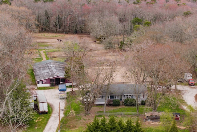 716 Dias Creek Rd, Cape May Court House, NJ 08210 - view from above of property with a forest