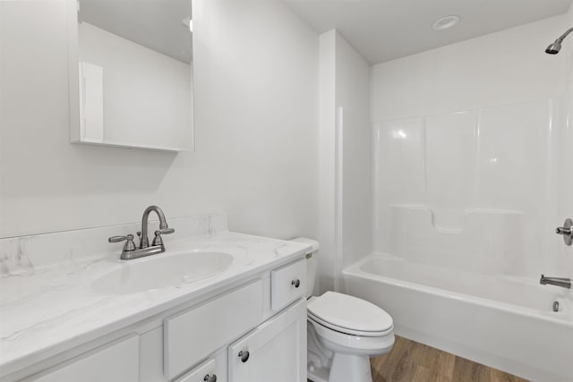 108 Sunray Beach Rd, Del Haven, NJ 08251 - bathroom with vanity, wood finished floors, and bathing tub / shower combination