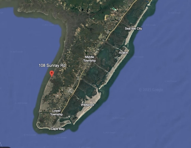 108 Sunray Beach Rd, Del Haven, NJ 08251 - aerial view of property's location