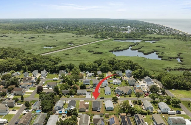 108 Sunray Beach Rd, Del Haven, NJ 08251 - aerial overview of property's location featuring a large body of water and nearby suburban area