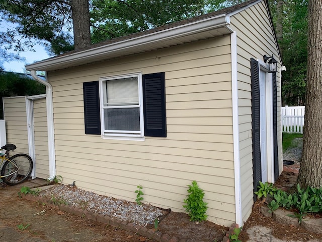 113 Heidi Ave, North Cape May, NJ 08204 - view of home's exterior with an outdoor structure