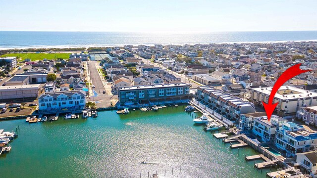 370 83rd St E, Unit East, Stone Harbor, NJ 08247 - drone / aerial view of a nearby body of water