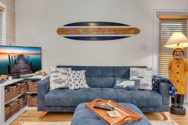 301 E S Station Ave Unit 126, Lower Township, NJ 08260 - living room with hardwood / wood-style floors