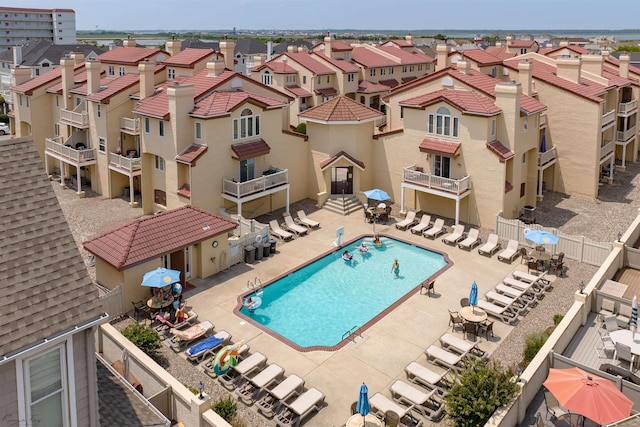 301 E S Station Ave Unit 126, Lower Township, NJ 08260 - view of pool featuring a patio area