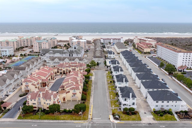 301 E S Station Ave Unit 126, Lower Township, NJ 08260 - birds eye view of property featuring a view of the beach and a water view