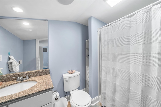 110 W Walnut Ave Unit 103, North Wildwood, NJ 08260 - bathroom featuring vanity and recessed lighting