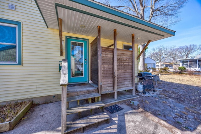 view of property entrance