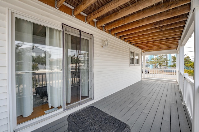 3817 Central Ave Unit 1St, Sea Isle City, NJ 08243 - view of wooden deck