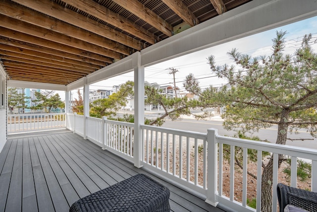 3817 Central Ave Unit 1St, Sea Isle City, NJ 08243 - view of wooden deck