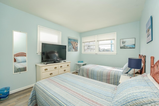 3817 Central Ave Unit 1St, Sea Isle City, NJ 08243 - bedroom with wood finished floors and baseboards
