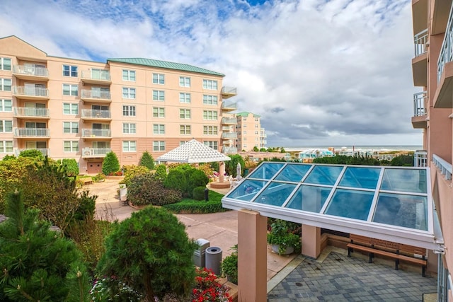 9905 Seapointe Blvd Unit 307, Lower Township, NJ 08260 - view of pool featuring a gazebo