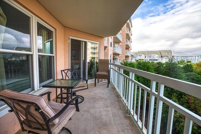 9905 Seapointe Blvd Unit 307, Lower Township, NJ 08260 - view of balcony