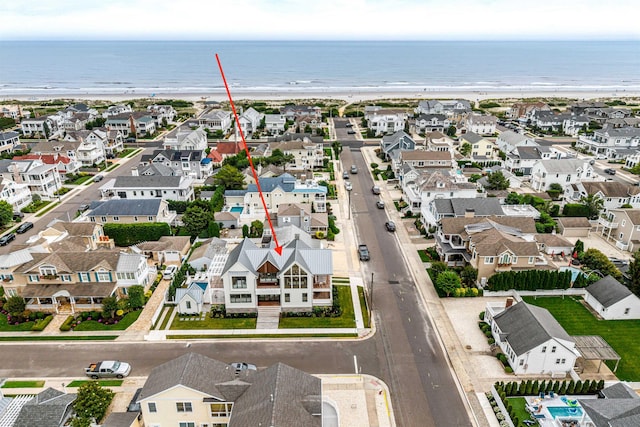 144 89th St, Stone Harbor, NJ 08247 - aerial perspective of suburban area with extended coastline