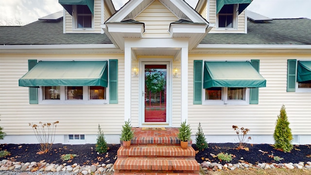 view of property entrance