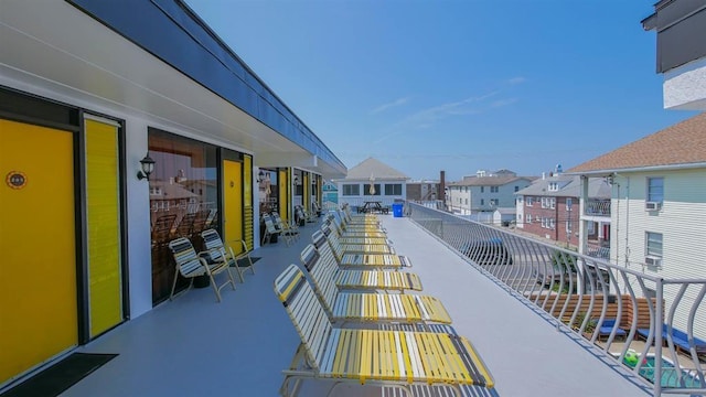 surrounding community with a residential view