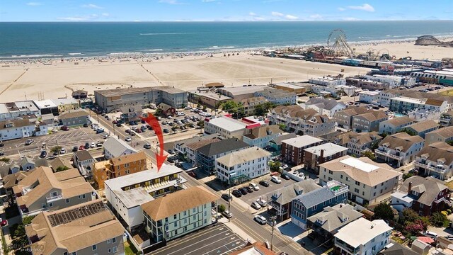 bird's eye view of extended coastline