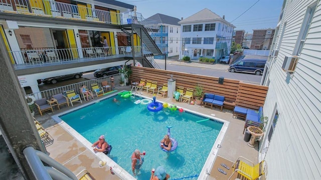 view of community pool