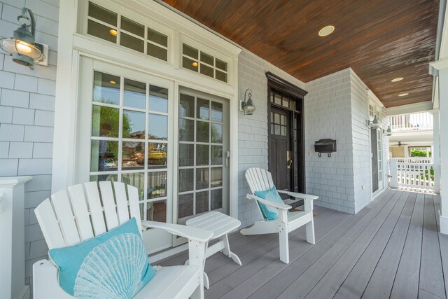 261 45th St, Avalon, NJ 08202 - view of porch