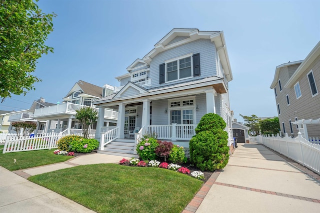 261 45th St, Avalon, NJ 08202 - view of front of home featuring a porch